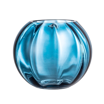 Bloomingville - Abas Vase H:15cm - Blå